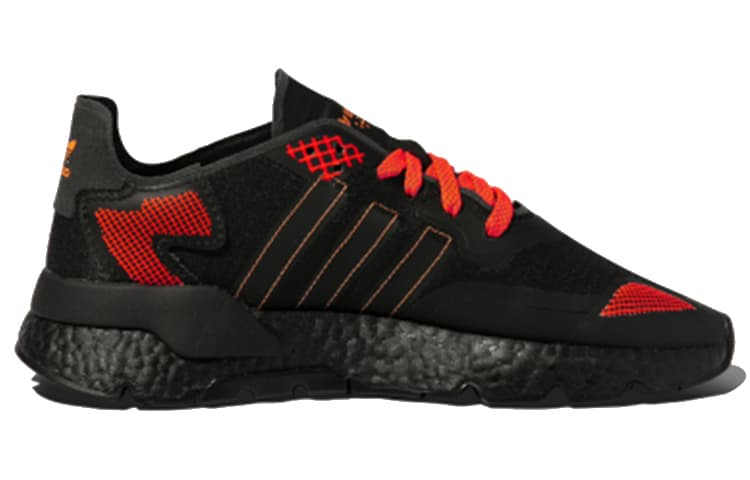 Adidas Originals Nite Jogger Tech 'Black Red' 4