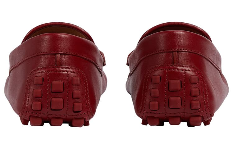 GUCCI Casual Shoes Men's Burgundy 6