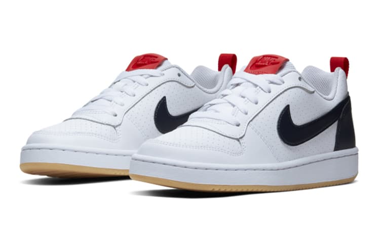 Nike Court Borough Low White Obsidian Gum GS 4