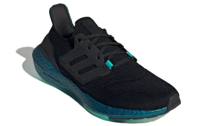 Adidas Ultra Boost 22 Core Black Mint Rush 6
