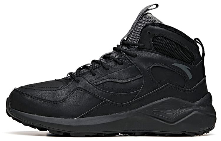 ANTA Casual Shoes Men High-Top Black