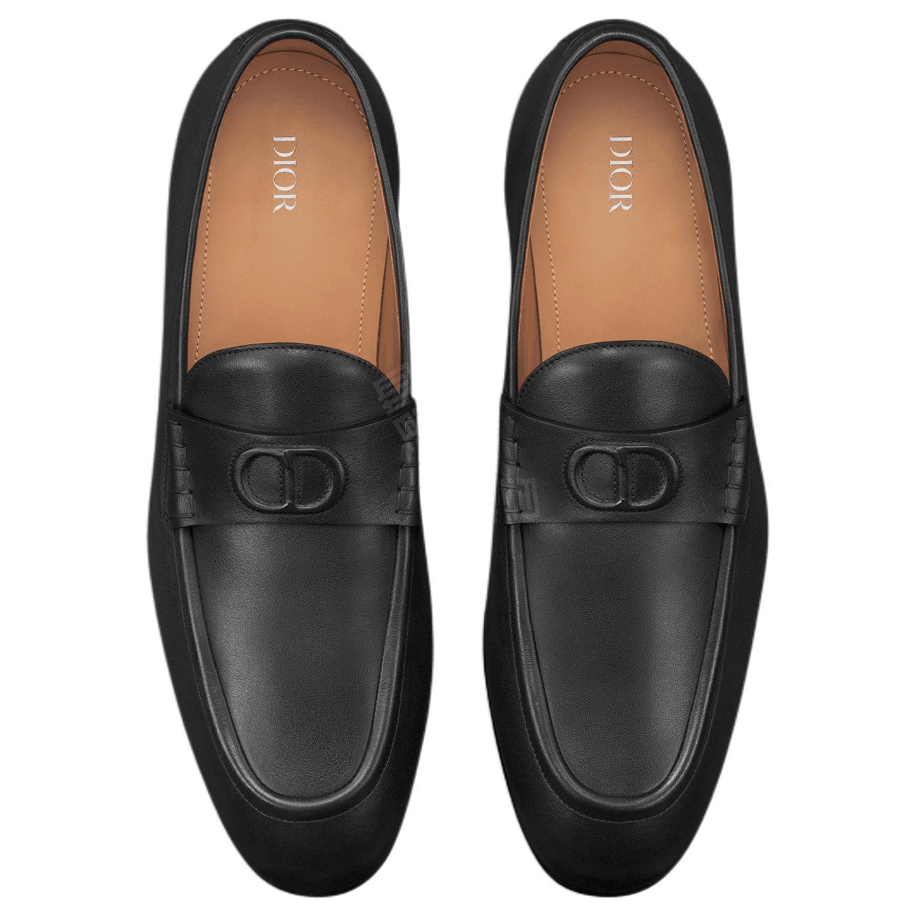 DIOR Timeless Fle Loafers Men's Black 3