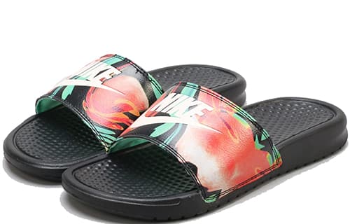 Nike Benassi Jdi Print 'Black Floral' Women's 6