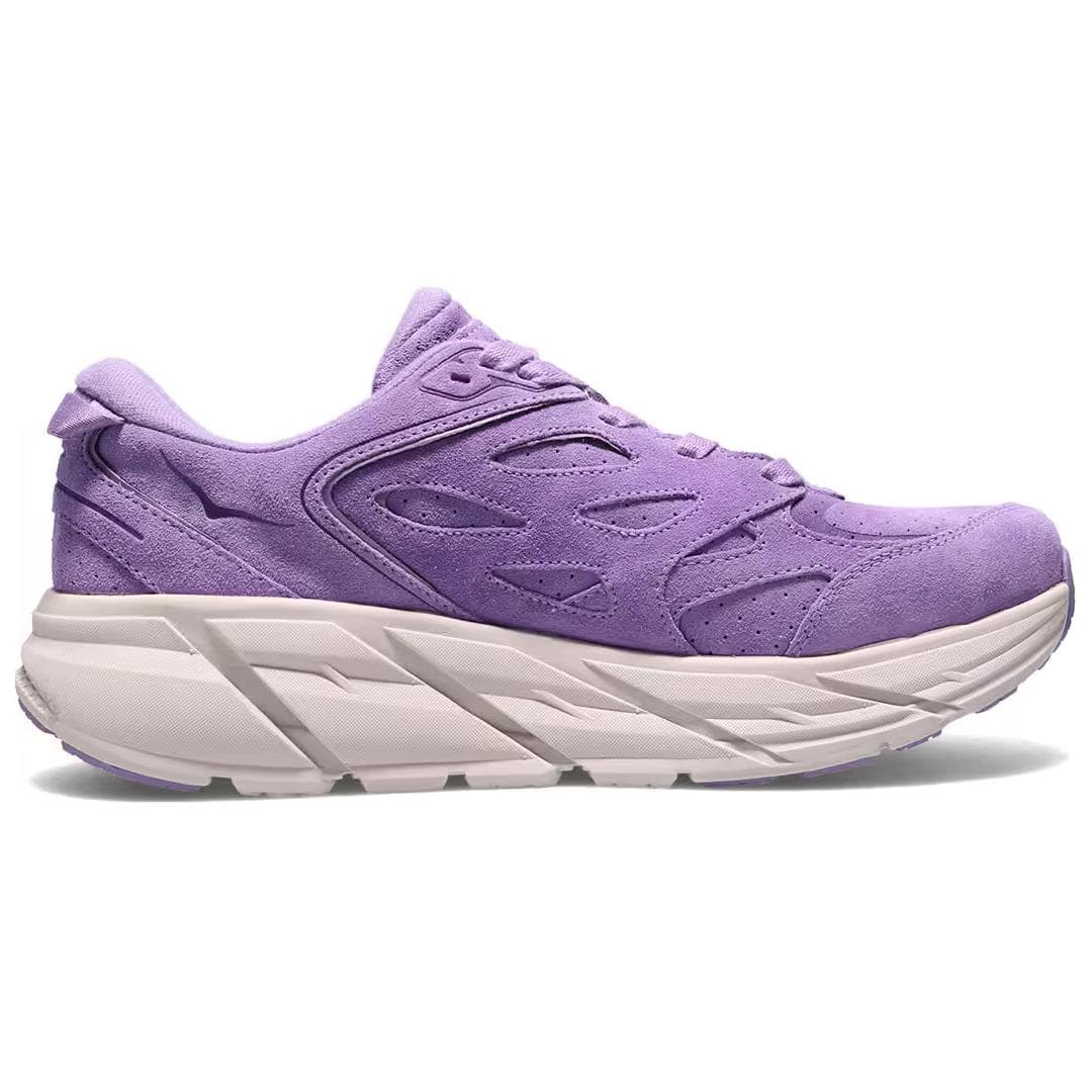 HOKA ONE ONE Bondi L Suede Chalk Violet Lilac Ash All Gender 4