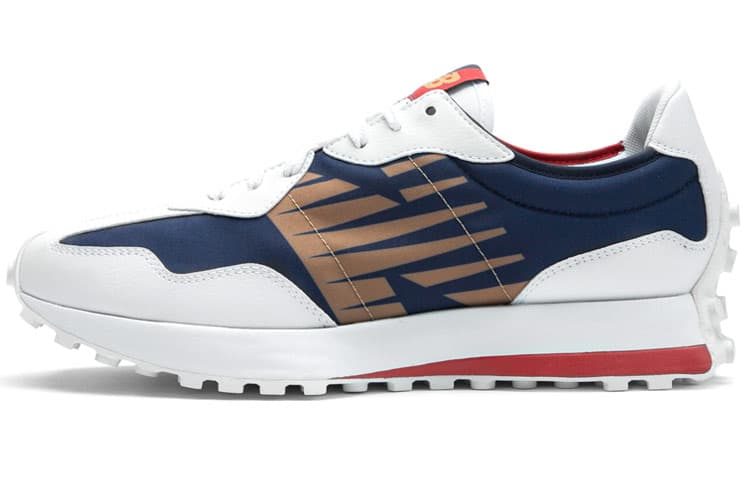 KIKS X NUTTSH ART X New Balance 327 White Red Blue 6