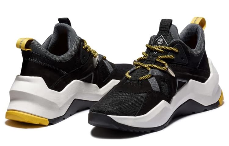 Timberland Madbury Mixed Media 'Black White Yellow' Women's 6