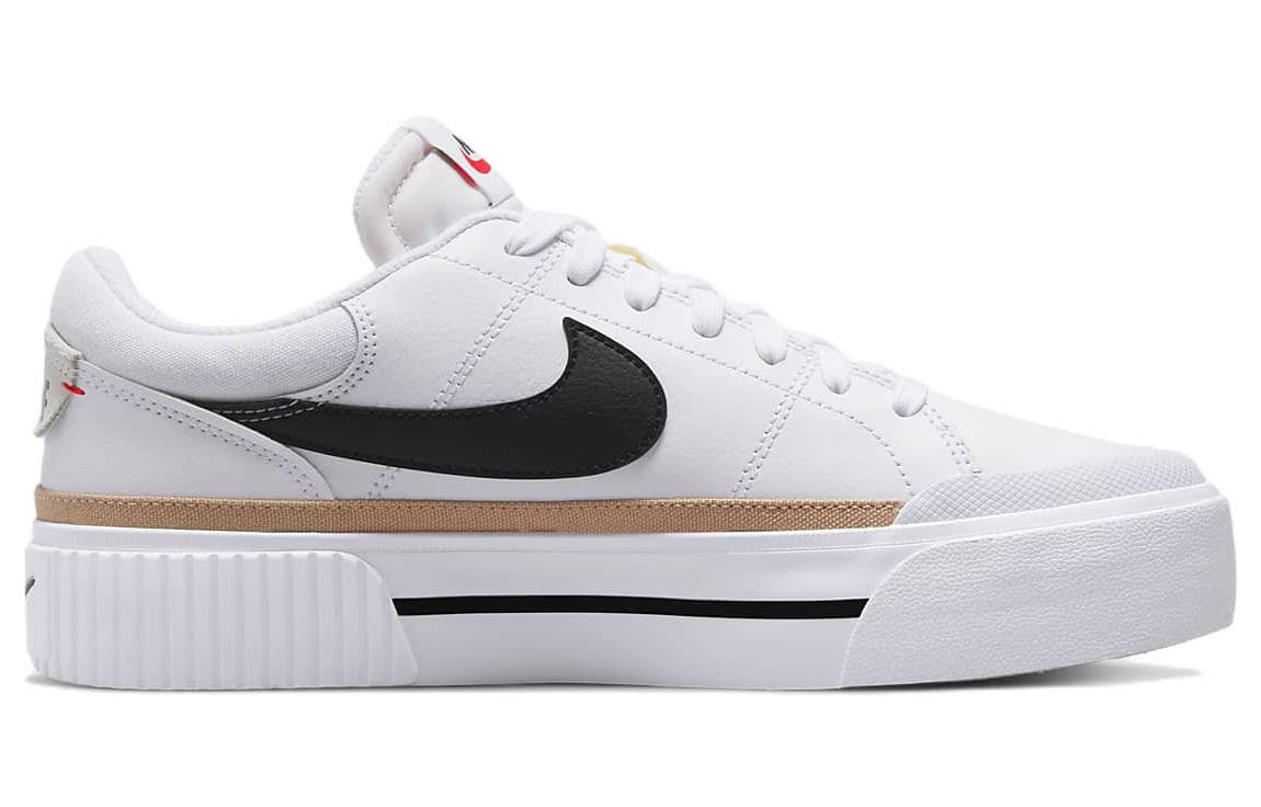 Nike Court Legacy Lift White Black Women's 4