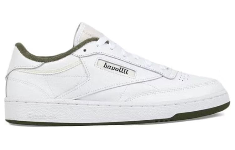 Reebok Club C JJJJound White Olive 4