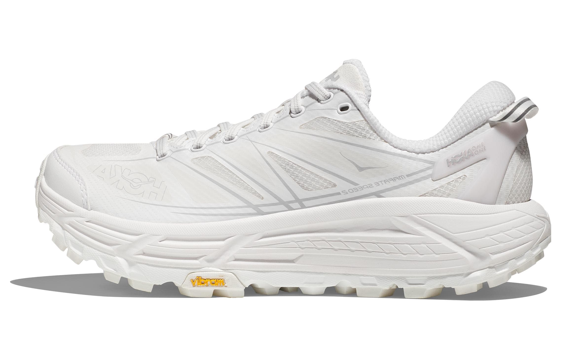HOKA ONE ONE Mafate Speed 2 White Lunar Rock All Gender 2
