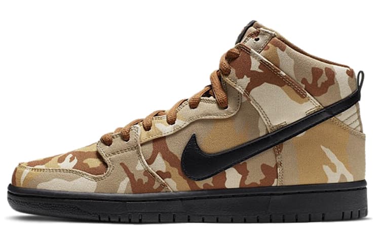 Nike SB Dunk High Pro Brown Camo 2019 2