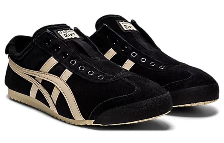 Onitsuka Tiger Mexico 66 Slip-On Black Cream 6
