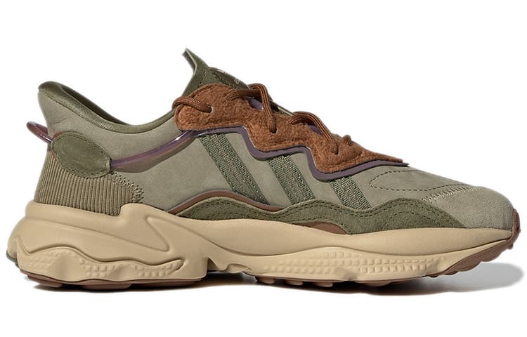 Adidas Originals Originals Ozweego 'Green Brown' Women's 3