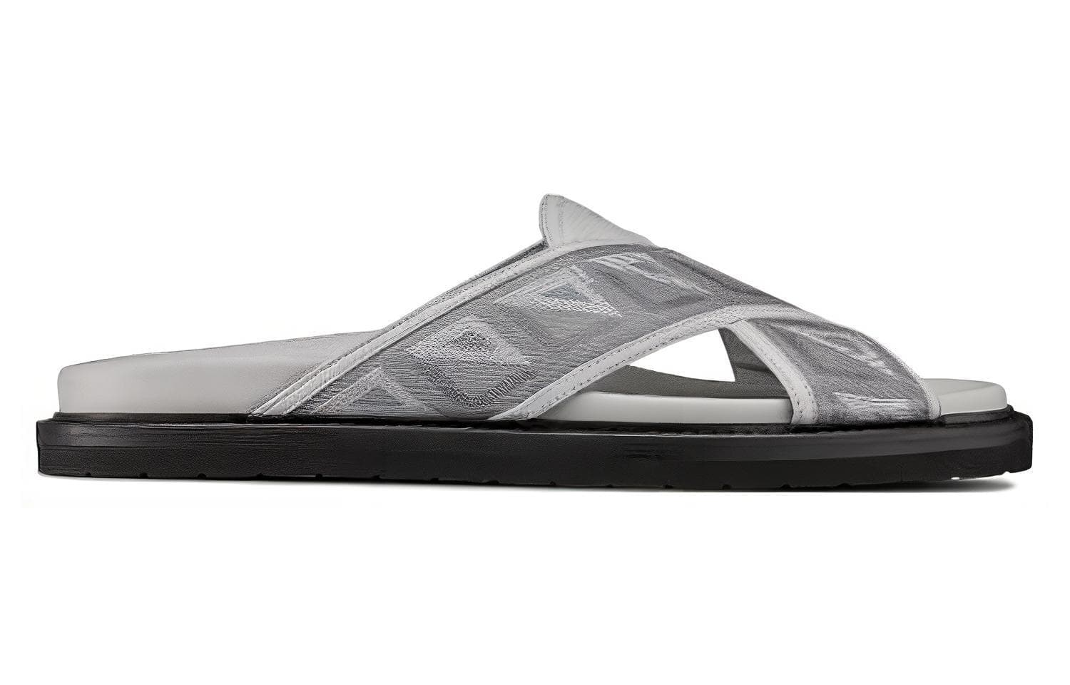 DIOR Aqua Sandal 'CD Diamond - Grey' 4