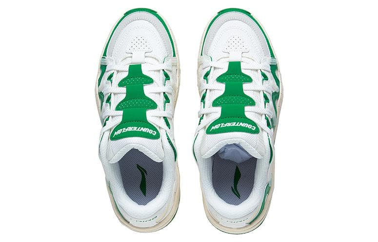 LINING Casual Shoes Women's Low-Top White Green 6