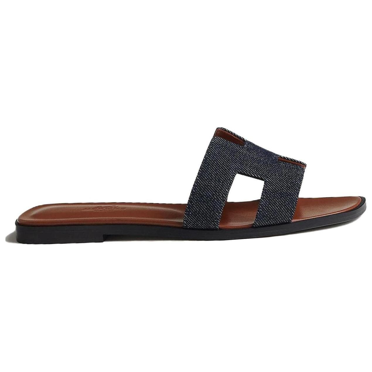HERMES Oran Slip Resistant Slide Slippers Women's Original Blue 2
