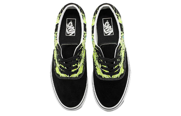 Vans Unisex Era Sneakers Black/Blue/Yellow 5