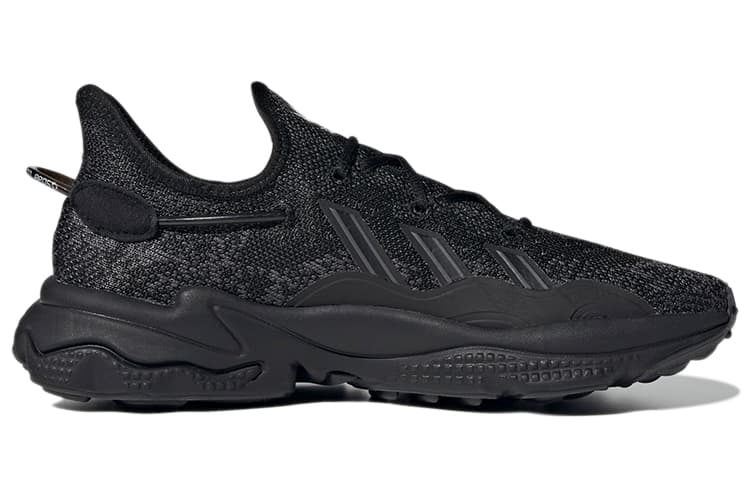 Ozweego Women's Adidas Originals Knit 'Black Grey' Women's 3