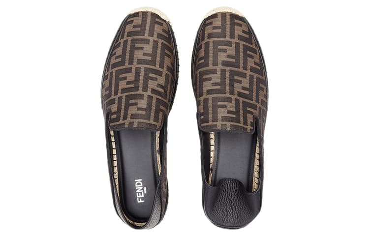 FENDI Ff Motif Jacquard Espadrilles 6