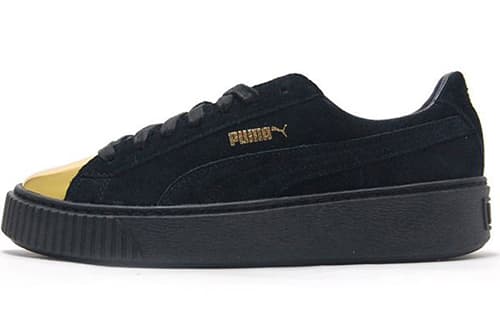 PUMA Suede Platform 'Gold' Women's