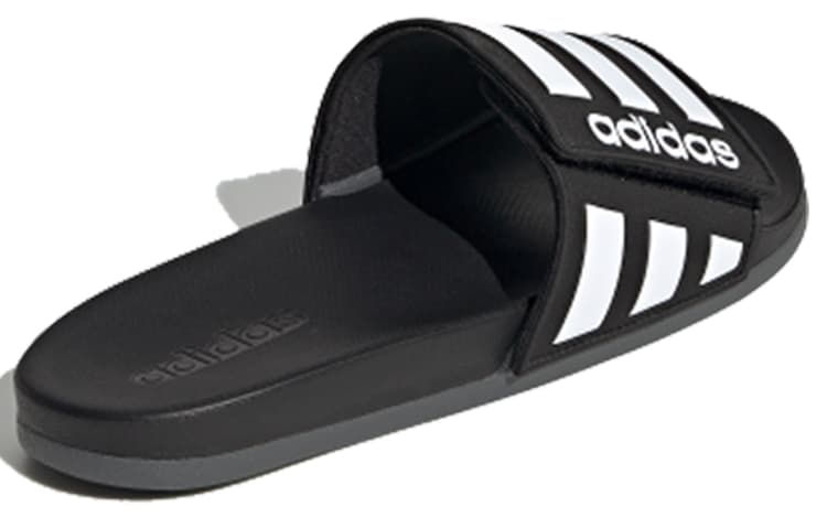 Adilette Adidas Neo Comfort Adj 'Black White' 6