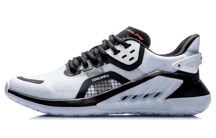 LINING New Life Casual Shoes Men Low-Top White Black