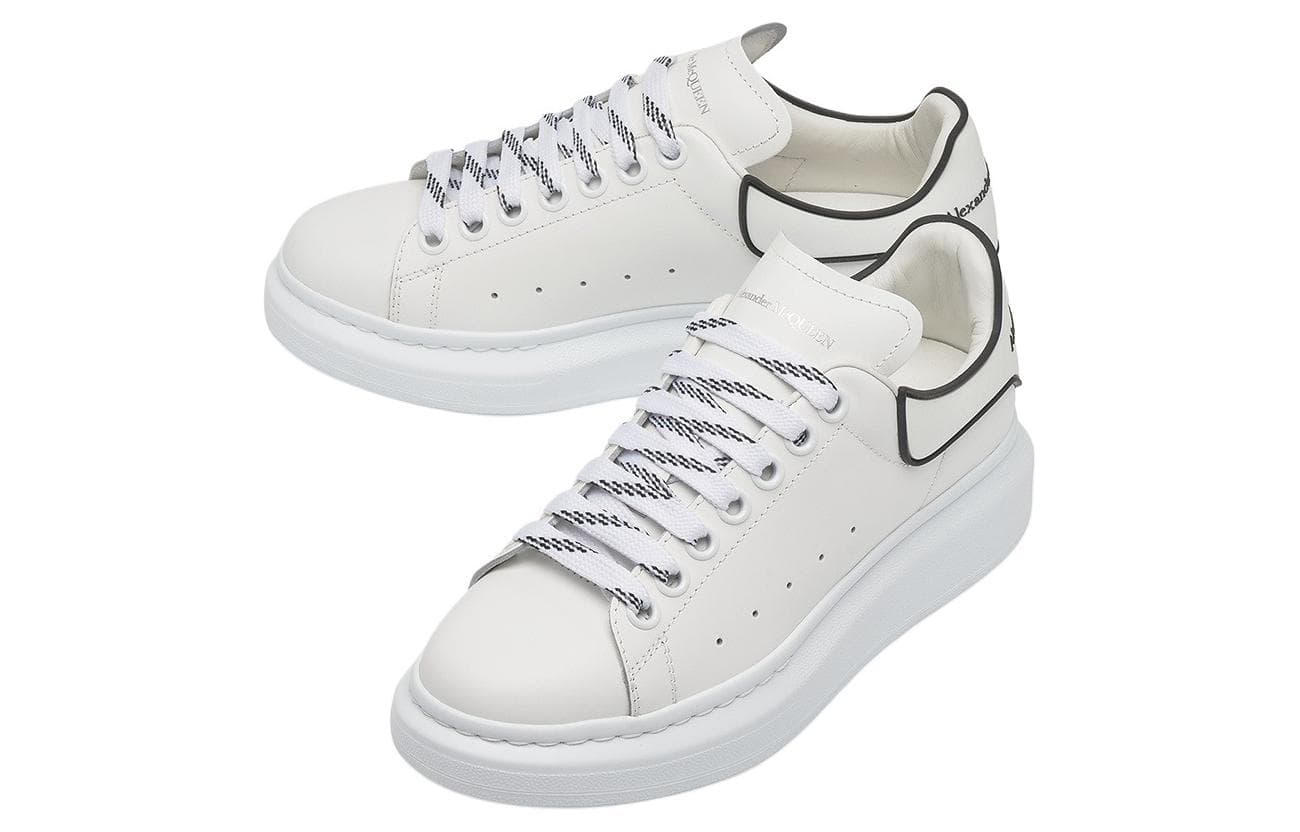 Alexander McQueen Oversized White Black Women's 4