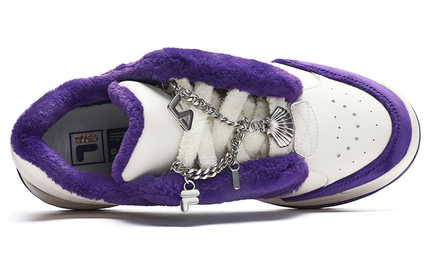 FILA Mix 'White Purple' Women's 5