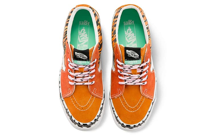 Vans Aries X Vans Og Sk8 Mid Lx 'Tiger Bright' 5