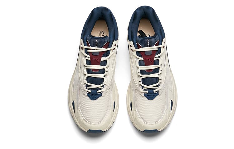 Anta AT951 Low-Top Sports Casual Shoes Men's White Blue 5