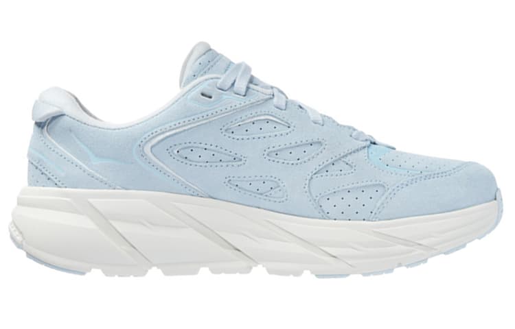 HOKA ONE ONE Clifton L Suede Country Air Bit Of Blue All Gender 3