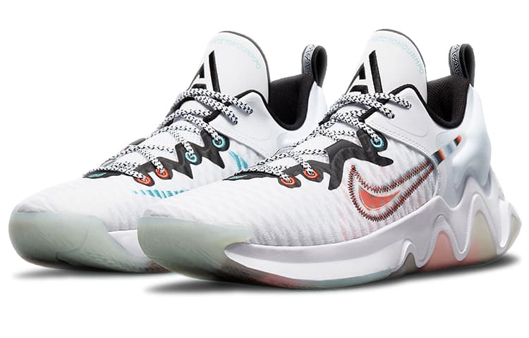 Nike Giannis Immortality White Clear 5