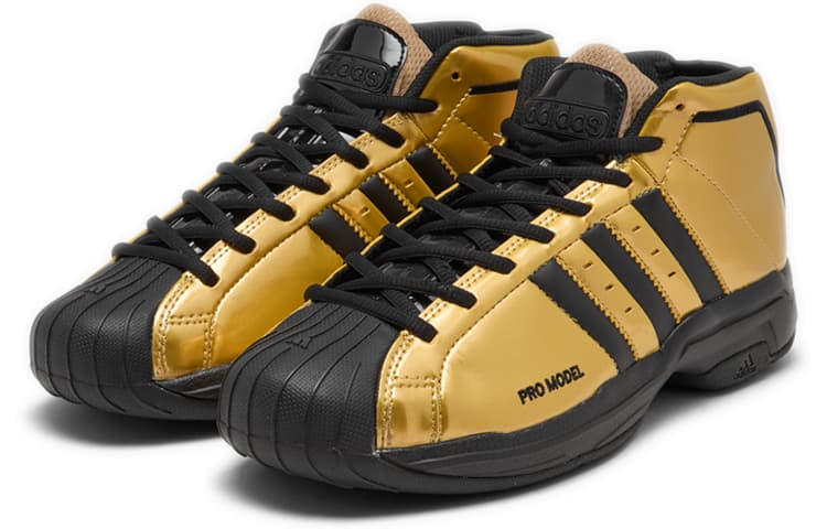 Adidas Pro Model 2G Gold Metallic 3