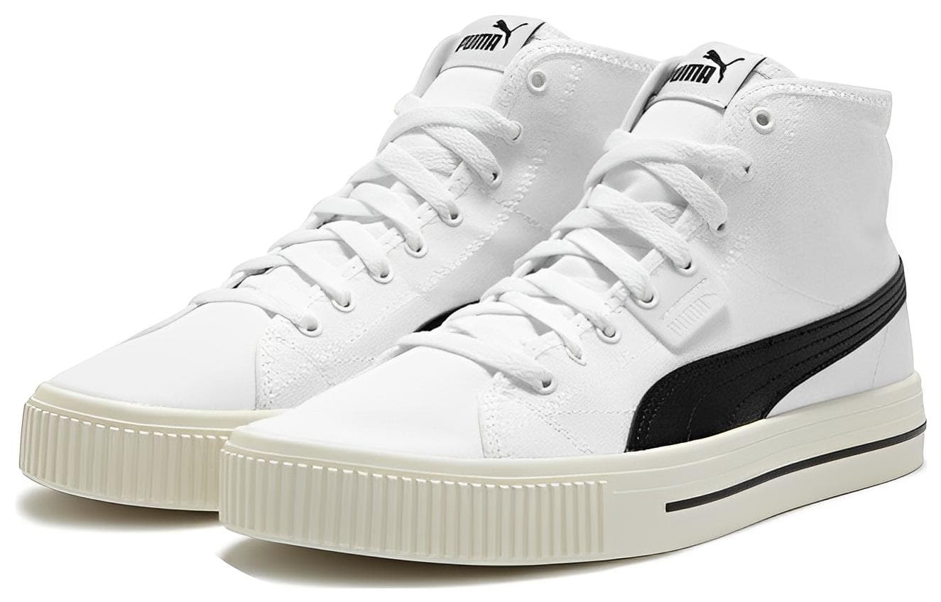 PUMA Ever Mid 'White Black' 5