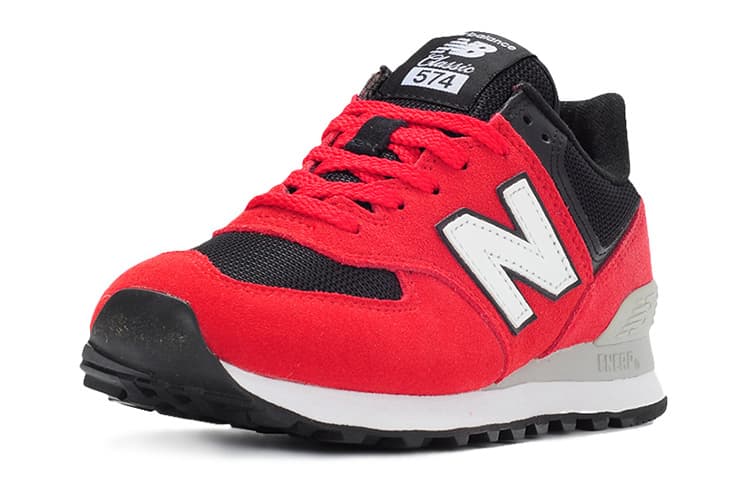 New Balance 574 Series Black/Red/White 3