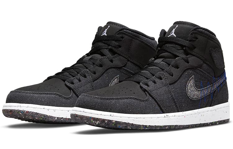 JORDAN 1 Mid Crater Black 6