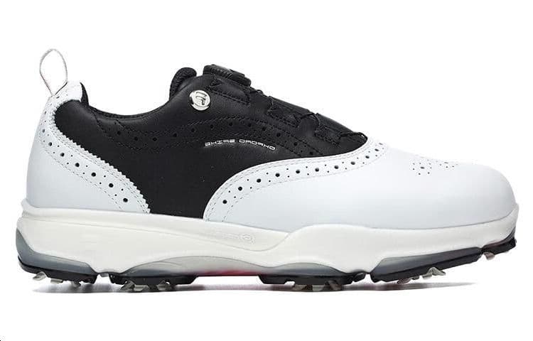 FILA Golf Oxford Spike Sneakers 'White Black' 3