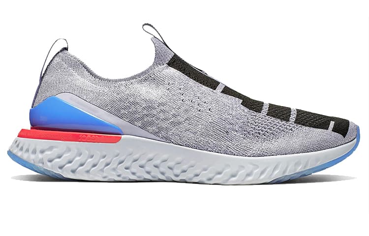 Nike Epic Phantom React Flyknit Just Do It Indigo Fog 4