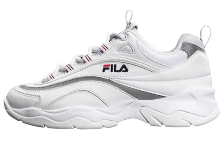 FILA Ray VNTGChunky Sneakers White/Silver Women's 2