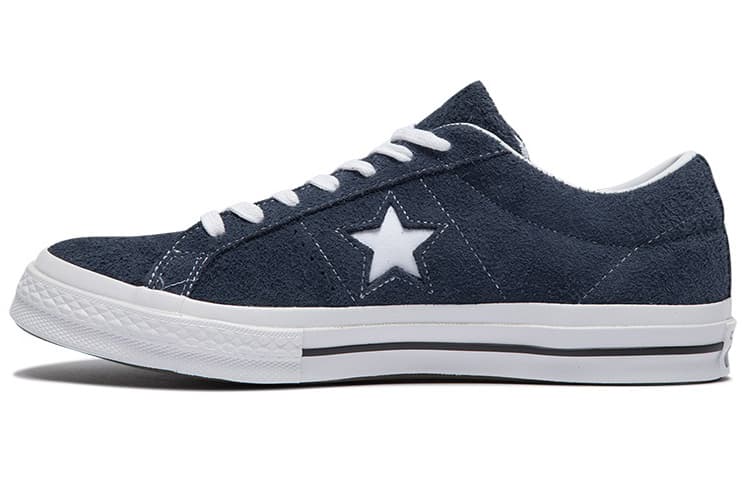 One Star Converse Ox Premium Suede 'Dark Blue'