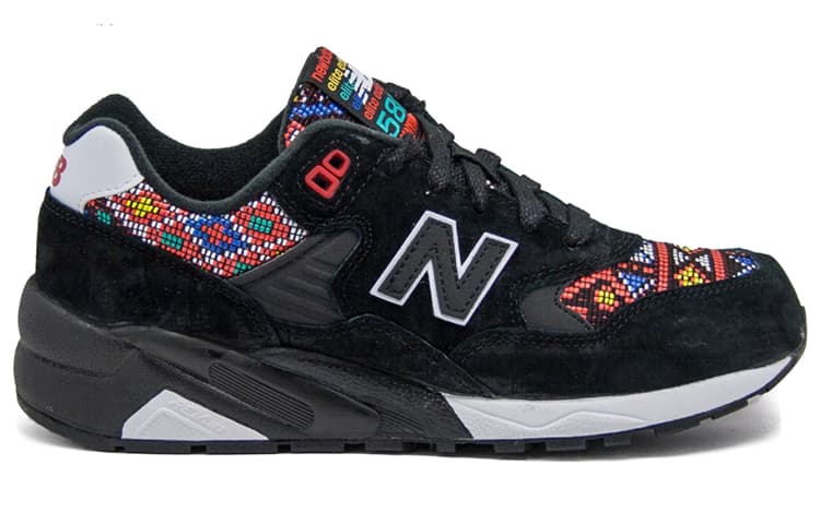 New Balance 580 Series 'Black White Red' Women's 3