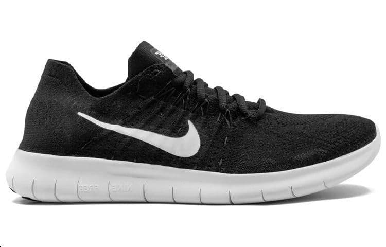 Nike Free Rn Flyknit 2017 Black/White Anthracite Women's 4