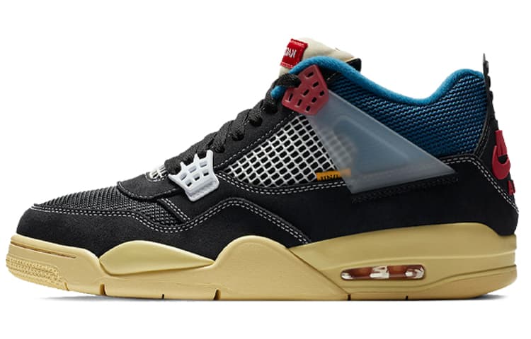 JORDAN 4 Retro Union Off Noir