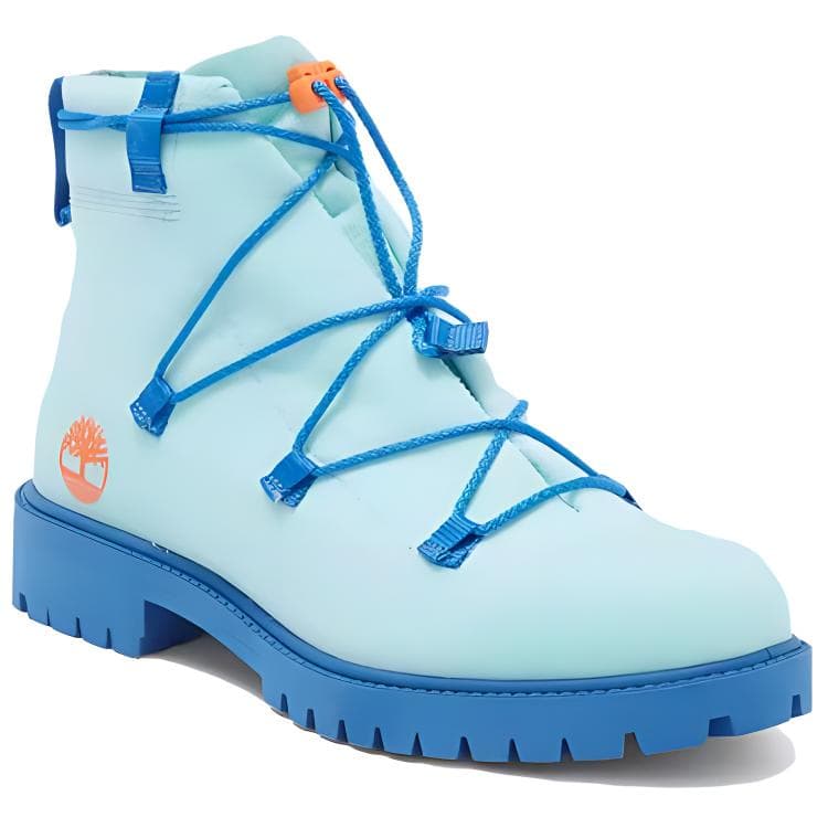 Timberland X Suzanne Oude Hengel Future73 Knit 6 Inch Boot 'Teal' 5