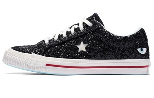 CHIARA FERRAGNI x Converse One Star Anti-Slip Wear-Resistant Low-Top Skateboard Shoes Unisex Black