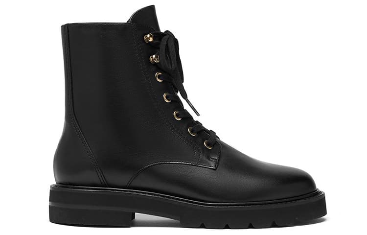 Stuart Weitzman Ankle Boots Women's Mid-Top Black 4