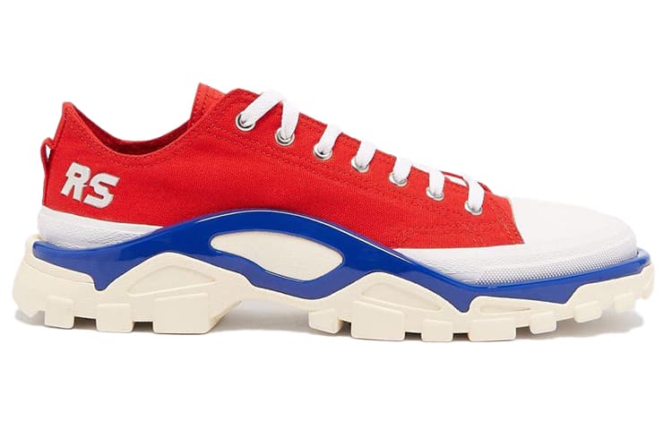 Adidas Originals Detroit Runner Raf Simons Red Silver 4