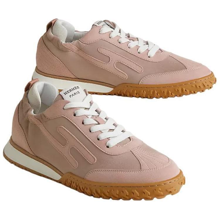 HERMES Jet Low-Top Casual Shoes Women's Pink 5