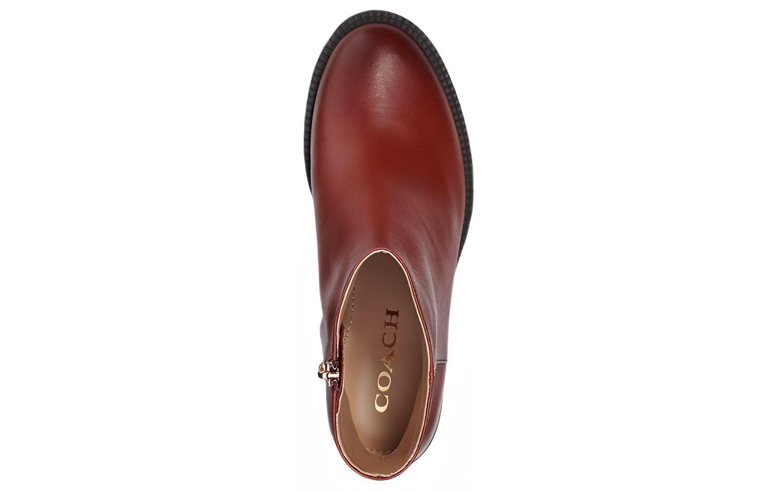 COACH Chrissy Ankle Boots Women's Red 6