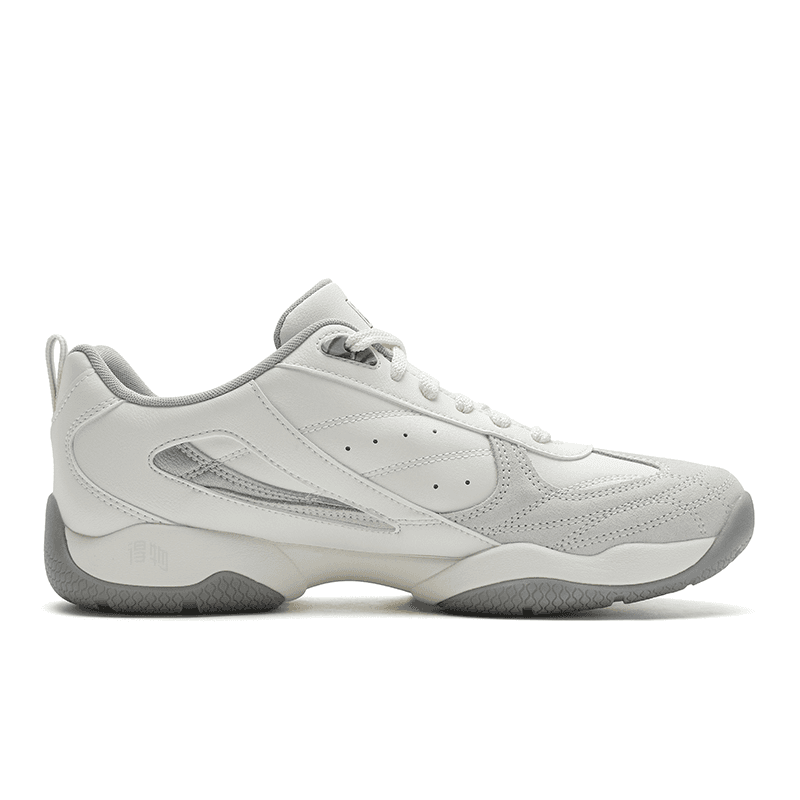 FILA FOUNTAIN 'Feiquan' Shoes Fashion Premium Simple Classic Retro Personality Trendy Sport Comfortable Versatile Daily Anti-Slip Wear-Resistant Breathable Wrapping Balance Lightweight Low-Top Casual Shoes Men's Coconut Milk White 3