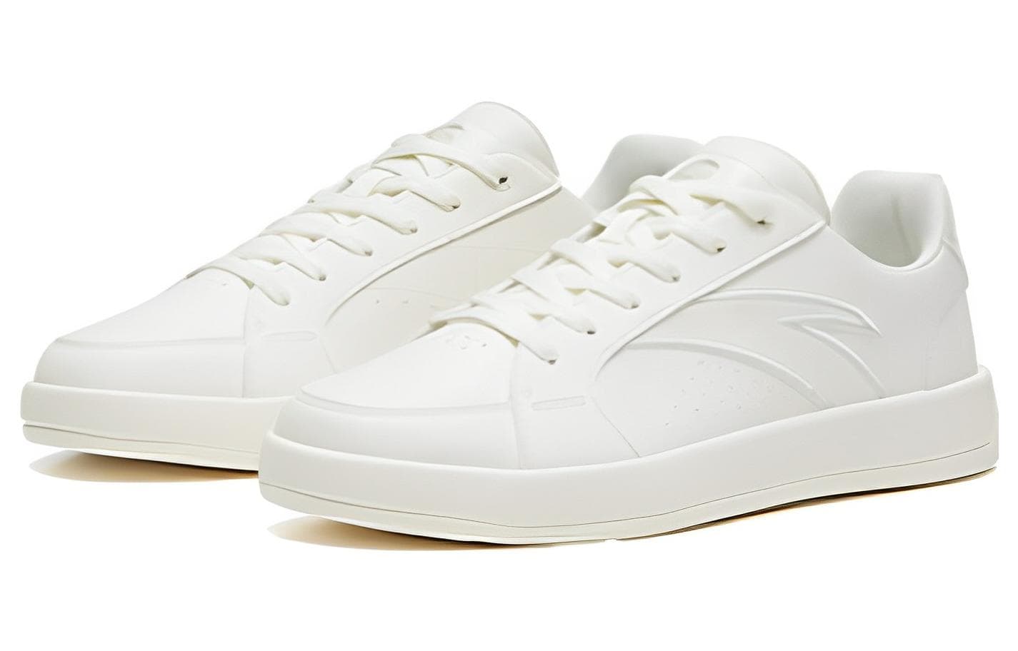 Anta Slip-Resistant Cushioning Low-Top Skateboard Shoes Women's White 4